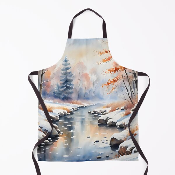 Item preview, Peaceful Winter Forest Scenery designed and sold by ByNicoleSara.
