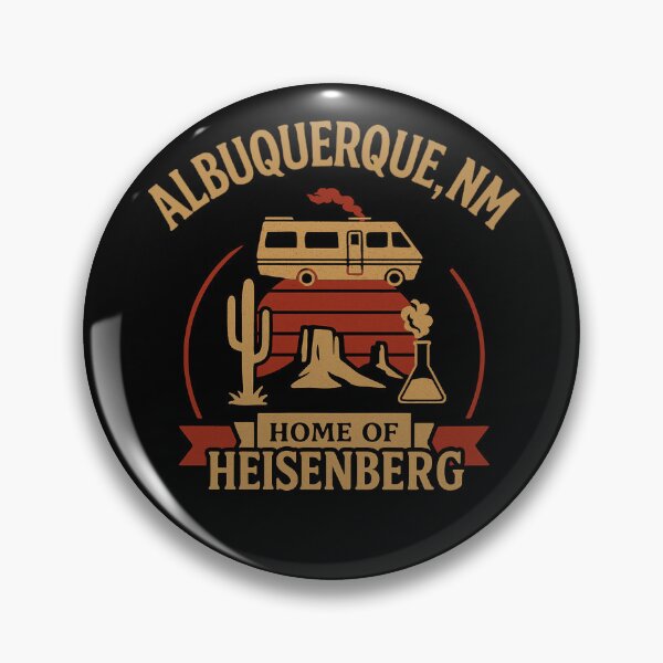 Artikelvorschau, Albuquerque, New Mexico – Heimat von Heisenberg (Wüsten-Wohnmobil-Edition) entworfen und verkauft von The-Jerk-Store.