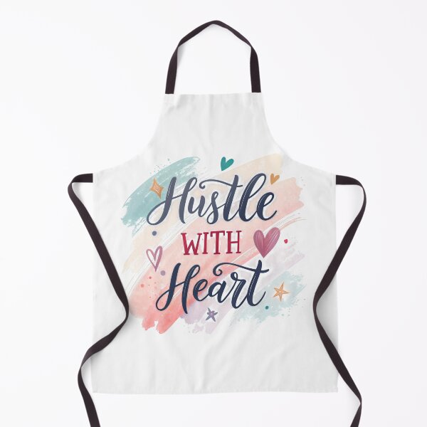 Item preview, hustle with heart designed and sold by GogoGrove.