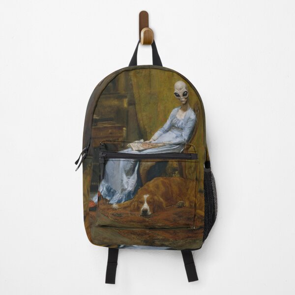 Item preview, The Artist’s Alien Muse and His Setter designed and sold by Melissa DuBow.