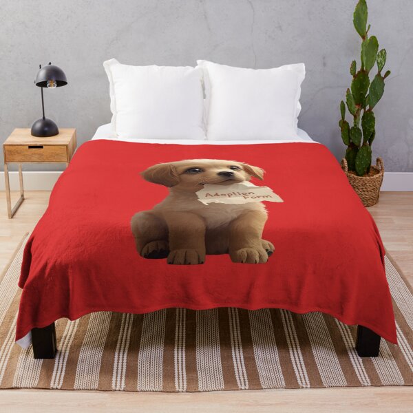 Item preview, Hopeful Puppy With Adoption Form – Emotional Rescue Dog Illustration designed and sold by EchopawCo.