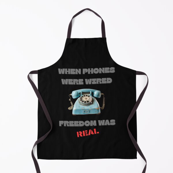 Item preview, Retro Freedom Gift – When Phones Were Wired, Freedom Was Real designed and sold by BLAKZONE.
