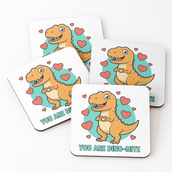 Item preview, You Are Dino-Mite – Funny T-Rex Valentine designed and sold by ARTReMi.