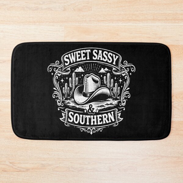 Item preview, Sweet Sassy & Southern – White Western Cowboy Hat Vintage Design designed and sold by sssweetness.