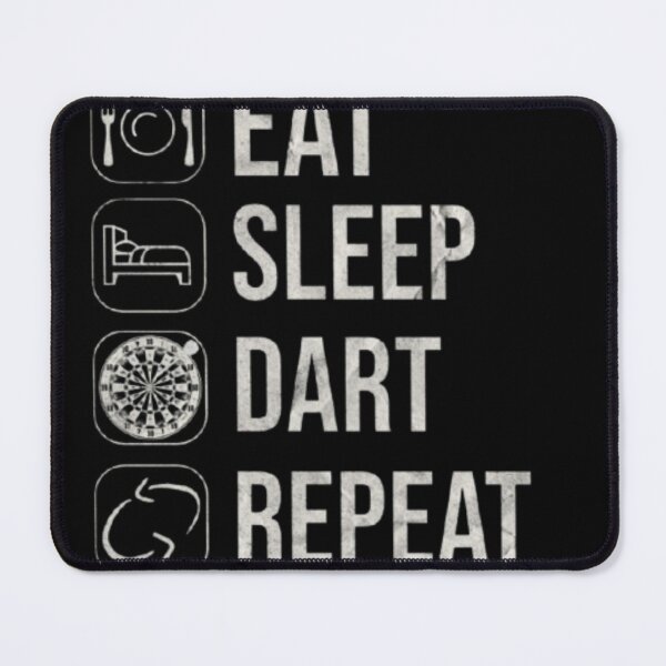 Item preview, Eat Sleep Dart Repeat – Minimal Darts Lifestyle Design designed and sold by TheØche.