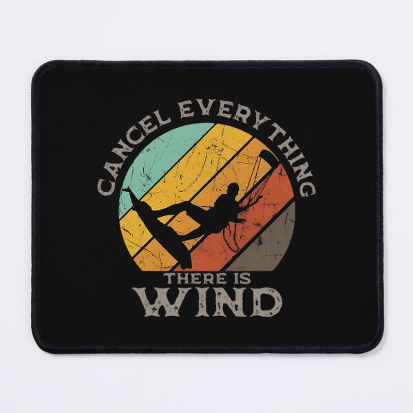 Item preview, Cancel Everything There Is Wind, Kiteboarding Lover, Vintage Kiteboarding Design For Men And Women, Gift For Kiteboarder, Power Kite designed and sold by DoodleUrban.
