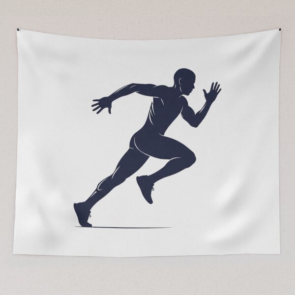 Item preview, Healthy 2026 Running Silhouette Fitness Wellness T-Shirt Sticker designed and sold by Design_Your_Day.