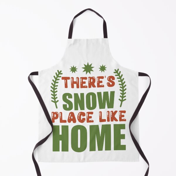 Item preview, There's Snow Place Like Home - Cute Winter Pun Slogan designed and sold by FuzionRaptor.