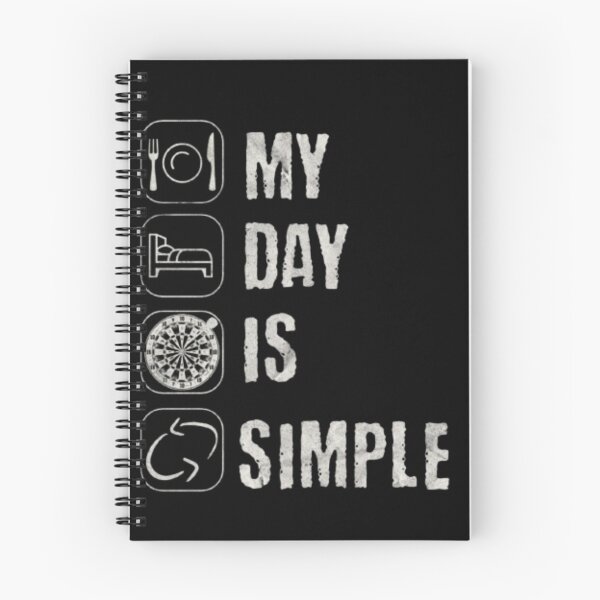 Item preview, My Life Is Simple – Minimalist Dart Player Design designed and sold by TheØche.