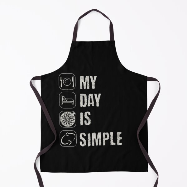 Item preview, My Life Is Simple – Minimalist Dart Player Design designed and sold by TheØche.