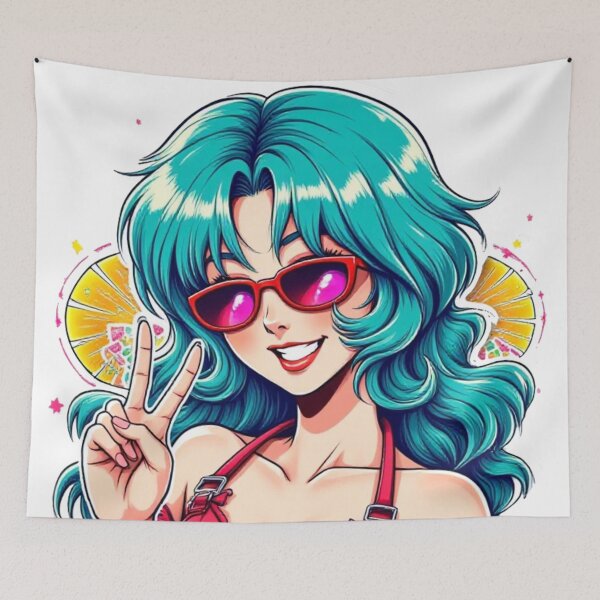 Item preview, Radiant Pin-Up Girl Pop Comic Style designed and sold by JonelleTshirts.
