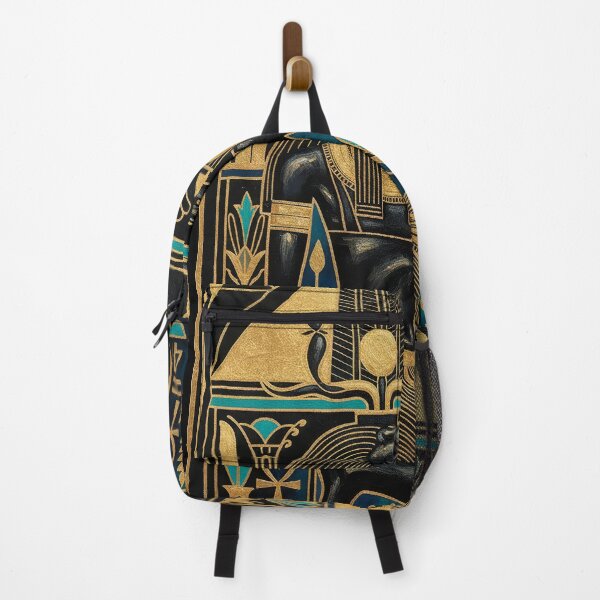Item preview, Sobek Crocodile God Profile Bust | Egyptian Revival Art Deco Nouveau | Luxury Gallery Art Print designed and sold by Vintage Poster Gallery.