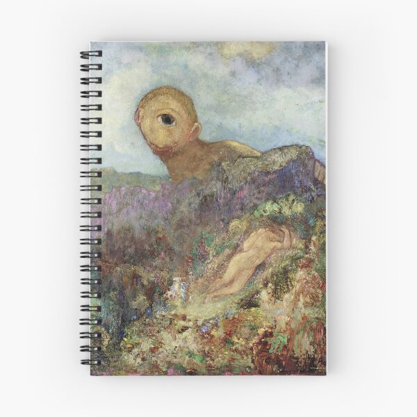 Aperçu de l'œuvre Symbolisme — Odilon Redon - Le Cyclope | Collectif des artistes disparus créée et vendue par Dead Artists Collective.
