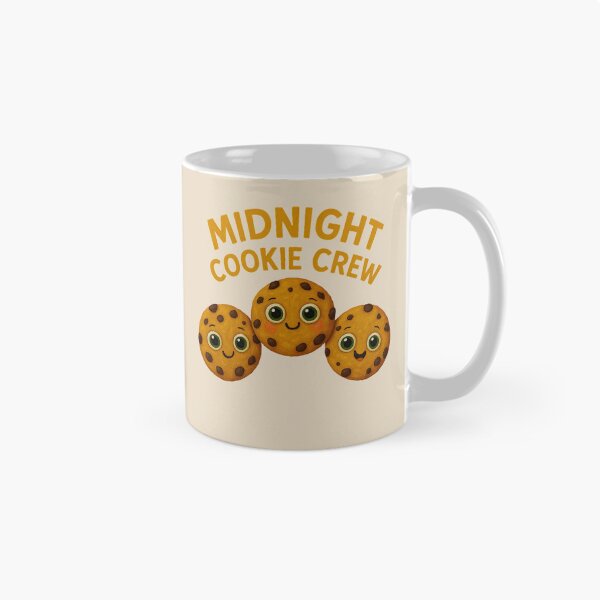 Item preview, Midnight Cookie Crew Cute Food Art designed and sold by Liv Solara.