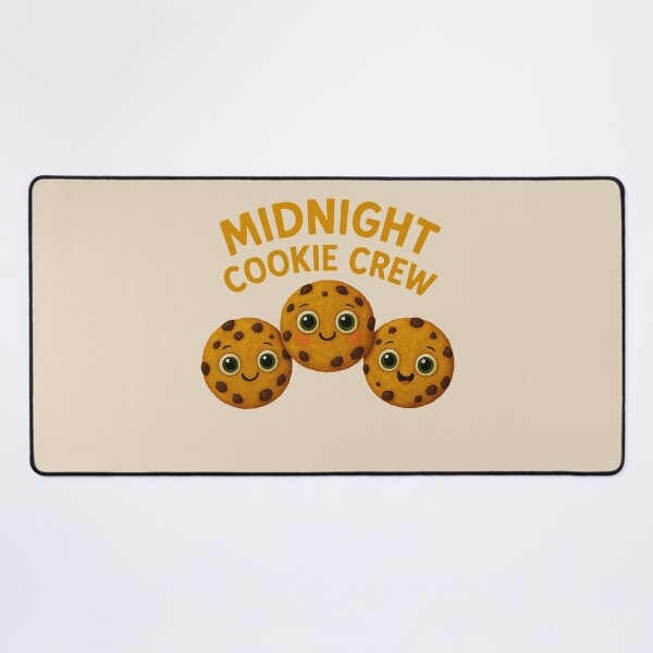 Item preview, Midnight Cookie Crew Cute Food Art designed and sold by Liv Solara.