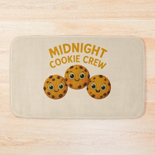Item preview, Midnight Cookie Crew Cute Food Art designed and sold by Liv Solara.