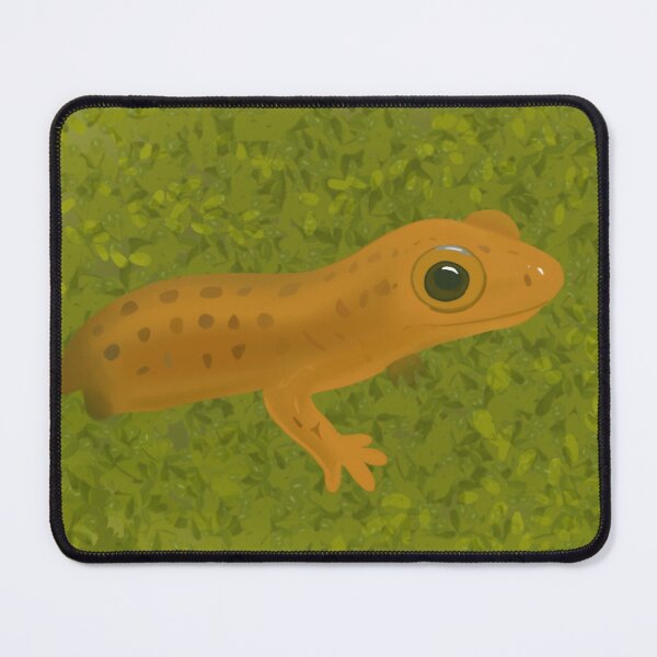 Item preview, Red-Spotted Newt | Woodland Amphibian Nature Illustration designed and sold by RivendellBird.