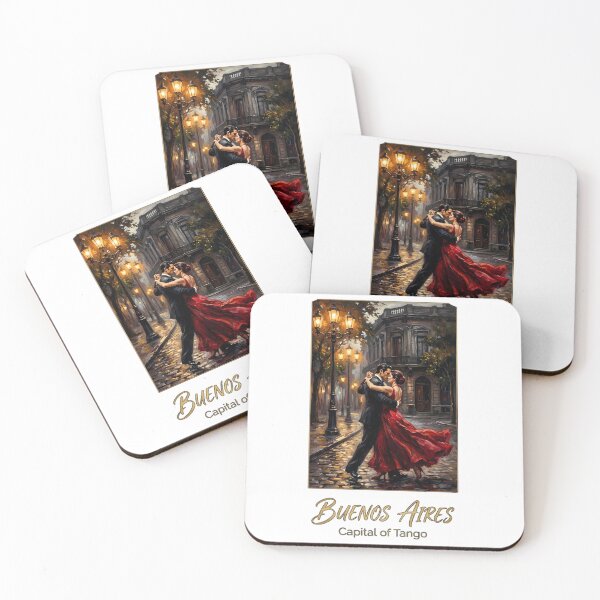 Item preview, Buenos Aires Tango - Capital of Tango Romantic Painting designed and sold by Digital Dreams Arts.