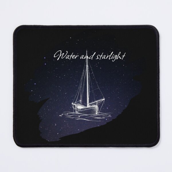 Item preview, Sailboat at night designed and sold by OnaleeNicklinArt.
