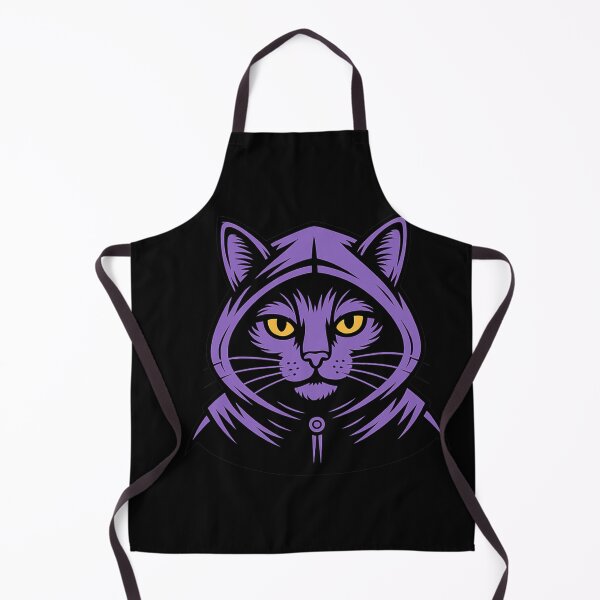 Item preview, Hooded Cat Purple Robe Witchy Occult Graphic designed and sold by LegendsOfLife37.