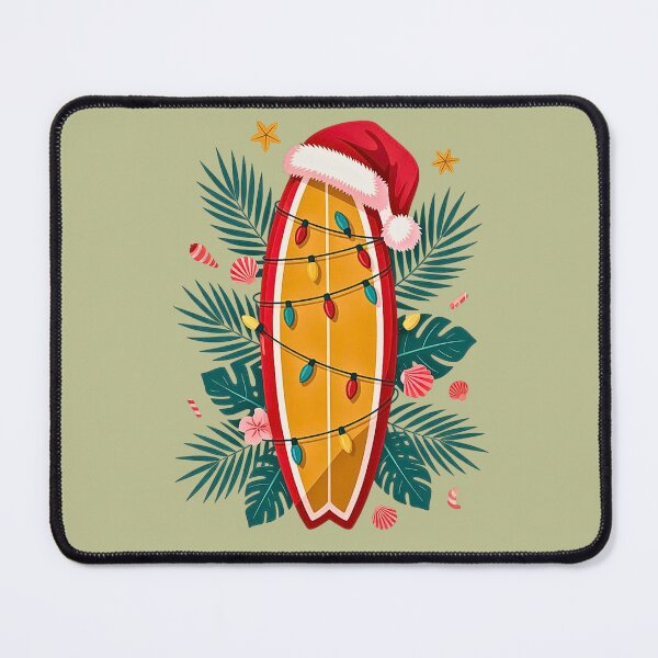 Item preview, Christmas Surfboard Tropical designed and sold by VibrArtco.