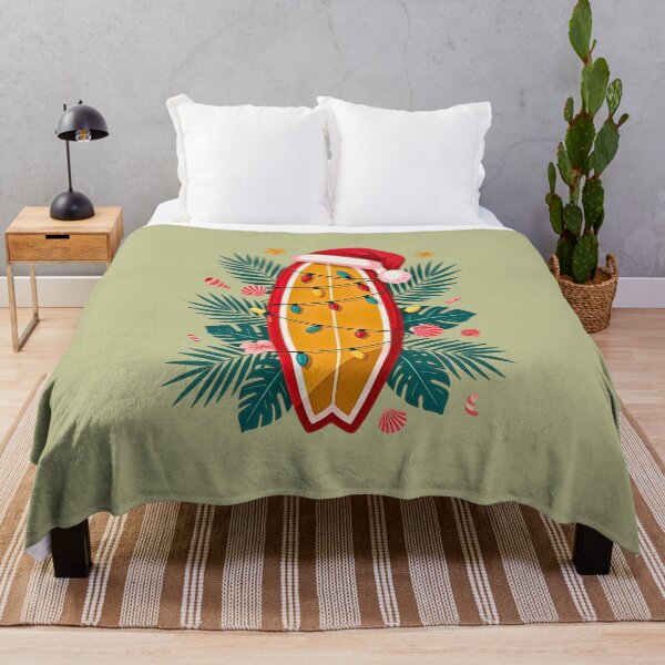 Item preview, Christmas Surfboard Tropical designed and sold by VibrArtco.