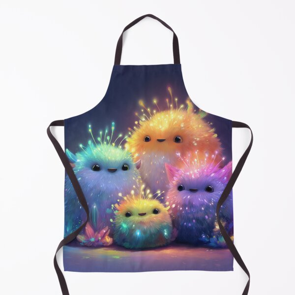 Item preview, Cute Glowing Fantasy Creatures Family designed and sold by Hakubiya.