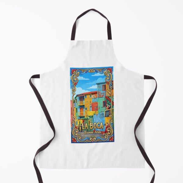 Item preview, La Boca, Buenos Aires - Colorful Caminito Houses & Tango Art designed and sold by Digital Dreams Arts.