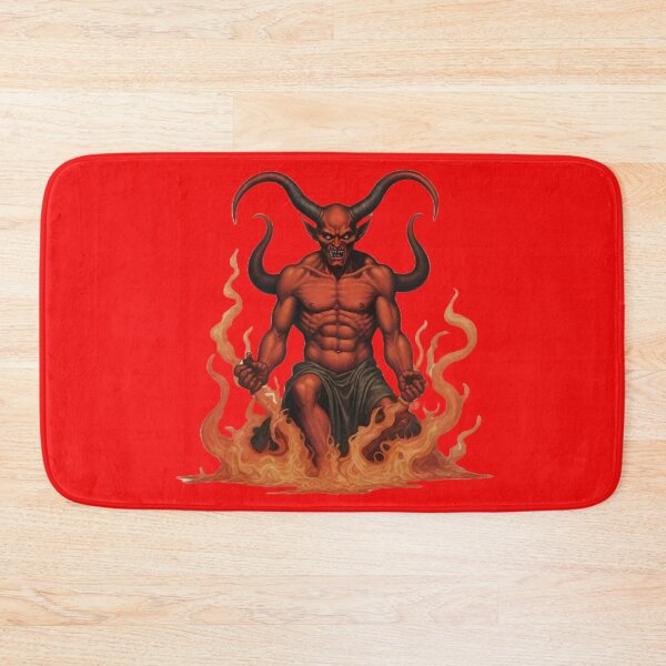 Item preview, the devil in flames designed and sold by aledfychan.