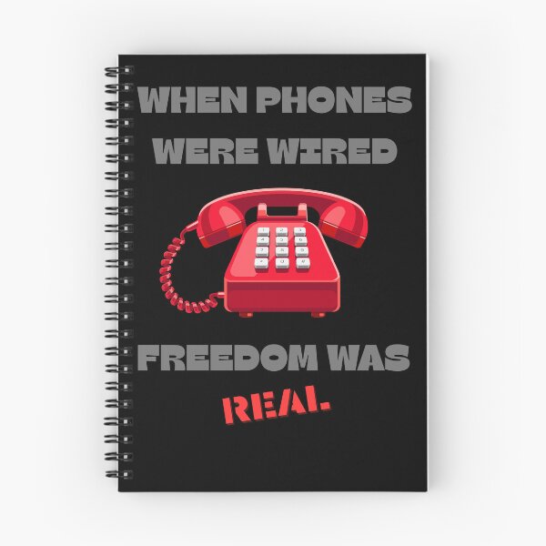 Item preview, Retro Freedom Gift – When Phones Were Wired, Freedom Was Real designed and sold by BLAKZONE.