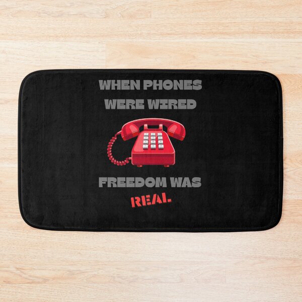 Item preview, Retro Freedom Gift – When Phones Were Wired, Freedom Was Real designed and sold by BLAKZONE.