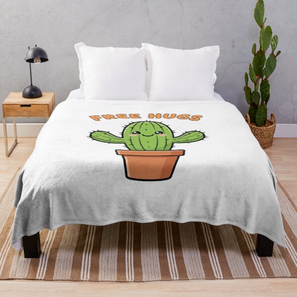 Item preview, Free Hugs Cactus – Funny Prickly Valentine designed and sold by ARTReMi.