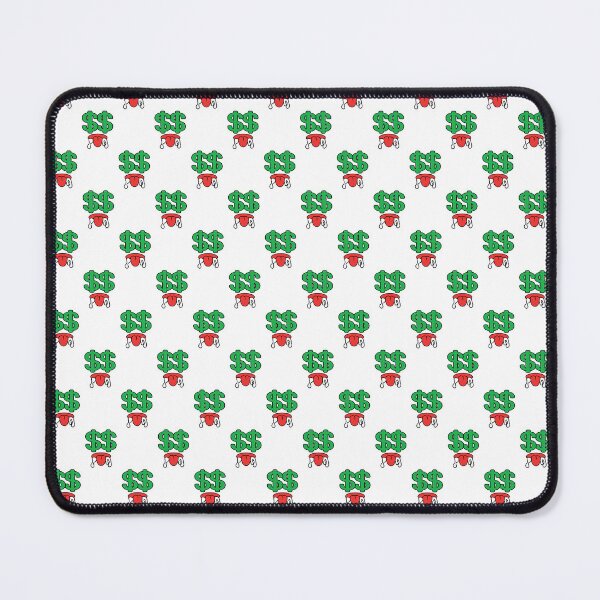 Item preview, Cute kawaii drooling money eyes face pattern designed and sold by BlushyPrint.