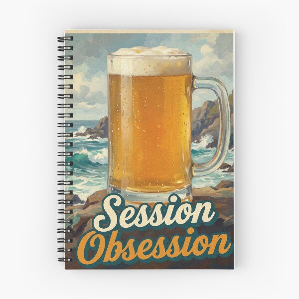 Item preview, Session Obsession Vintage Style IPA Beer Poster Bar Art designed and sold by Cozy-Old-Pub.