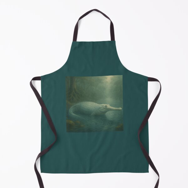 Item preview, Gharial River Guardian – GeoWild Nature Protector Art designed and sold by GeoWild Designs.