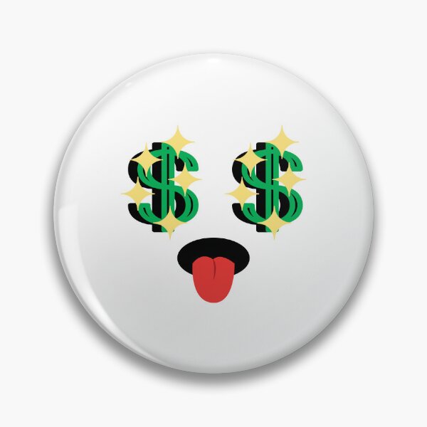 Item preview, Cute kawaii sparkly money eyes face designed and sold by BlushyPrint.