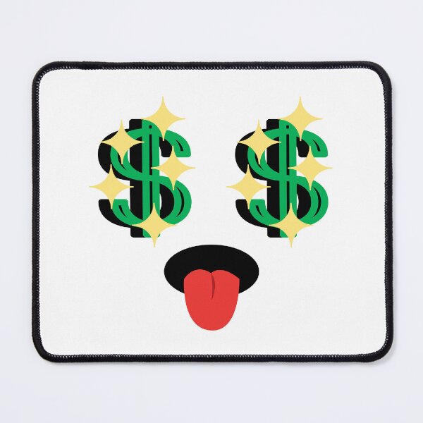 Item preview, Cute kawaii sparkly money eyes face designed and sold by BlushyPrint.