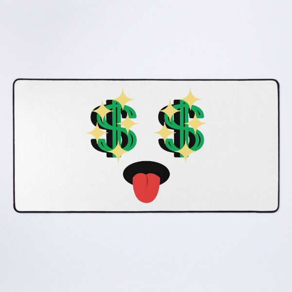 Item preview, Cute kawaii sparkly money eyes face designed and sold by BlushyPrint.