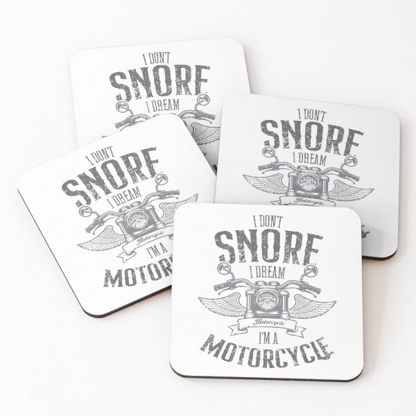 Item preview, I Don't Snore I Dream I'm a Motorcycle Funny Biker designed and sold by JRRTs.