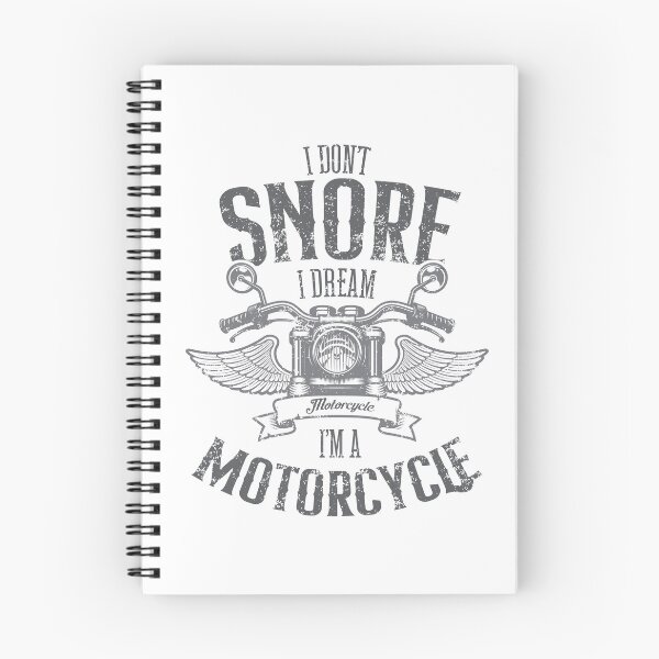 Item preview, I Don't Snore I Dream I'm a Motorcycle Funny Biker designed and sold by JRRTs.