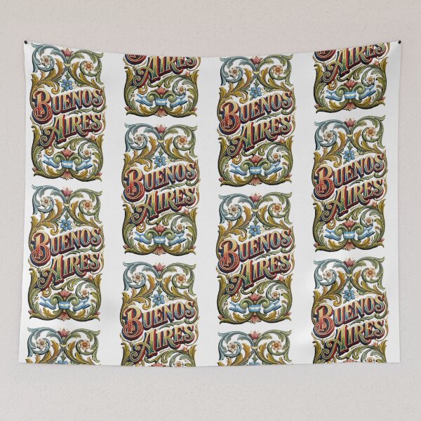 Item preview, Heritage Art - Fileteado Porteño Buenos Aires Design designed and sold by Digital Dreams Arts.