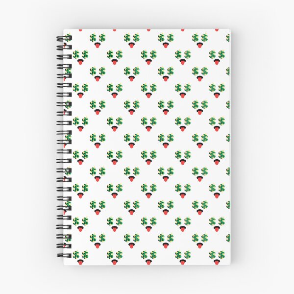 Item preview, Cute kawaii sparkly money eyes face pattern designed and sold by BlushyPrint.