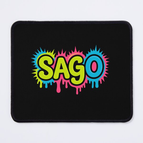 Item preview, SAGO Neon Graffiti Drip Splatter Pop Art Design designed and sold by LegendsOfLife37.