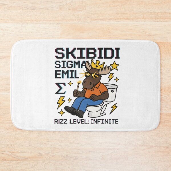 Item preview, Sigma Moose Emil Infinite Rizz Meme designed and sold by AnnDesignStudio.
