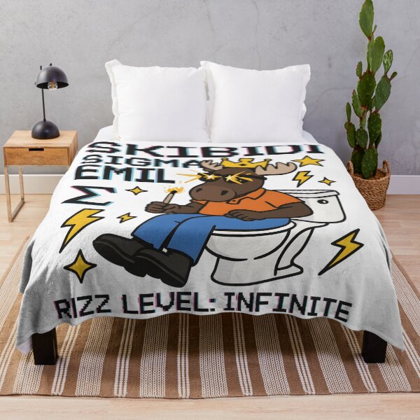 Item preview, Sigma Moose Emil Infinite Rizz Meme designed and sold by AnnDesignStudio.