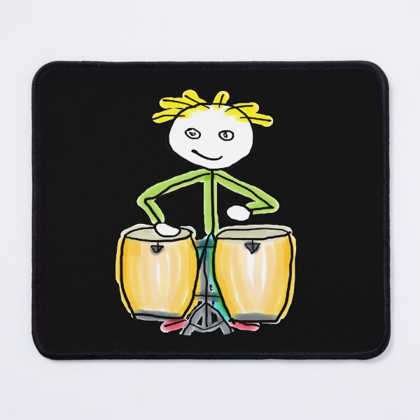 Item preview, Conga Playing Stickman designed and sold by Mark-Ewbie.