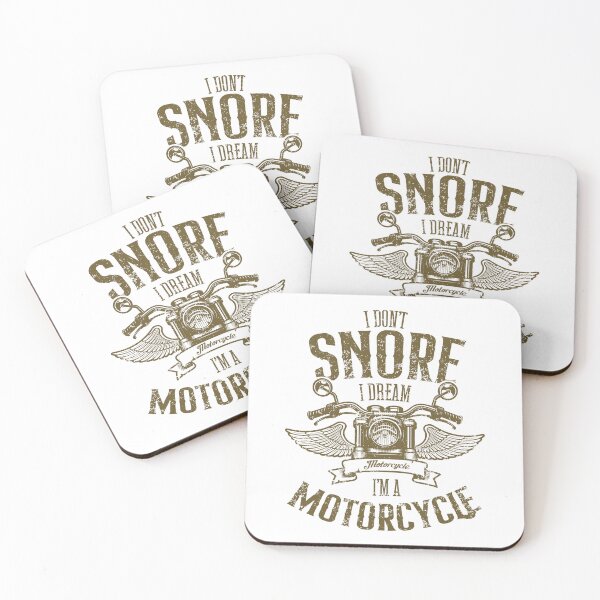 Item preview, I Don't Snore I Dream I'm a Motorcycle Funny Biker designed and sold by JRRTs.