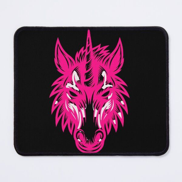 Item preview, Angry Unicorn Head Neon Pink Fierce Fantasy Graphic designed and sold by LegendsOfLife37.