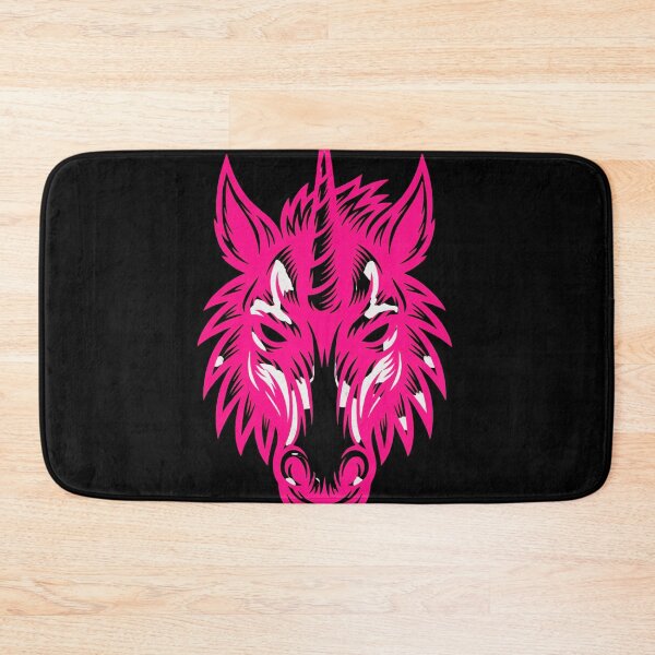 Item preview, Angry Unicorn Head Neon Pink Fierce Fantasy Graphic designed and sold by LegendsOfLife37.