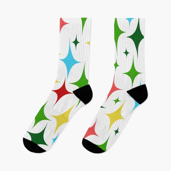 Item preview, Mid-Century Modern Starburst Pattern | Retro Atomic Sparkle Design designed and sold by DeeLulu.